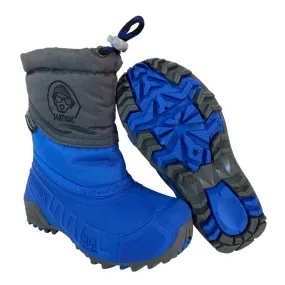 Boatilus Hybrid Kids Snow Boots - Cobalt/Grey