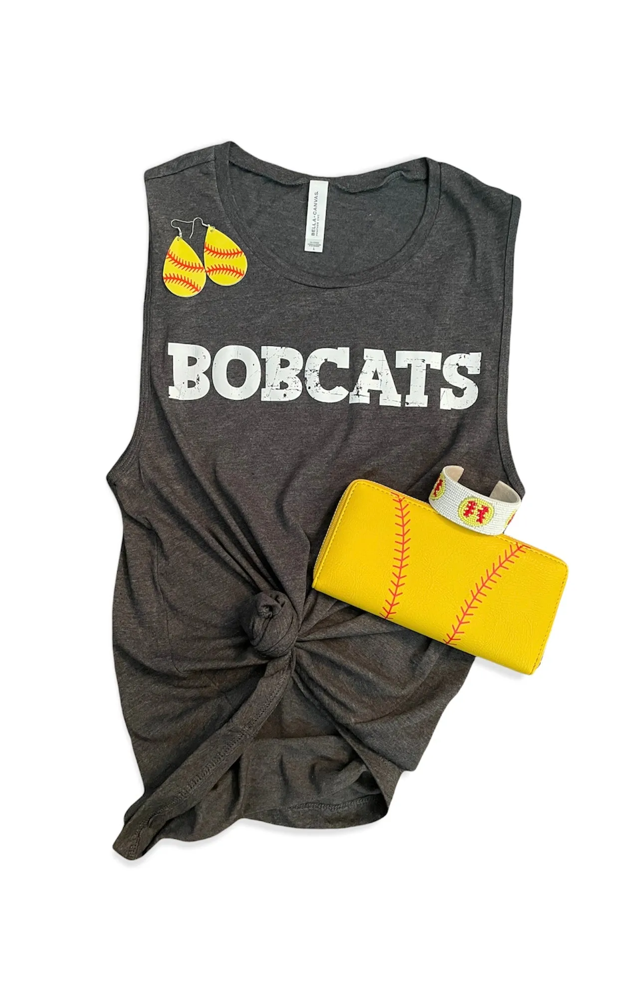Charcoal Bobcats Tank