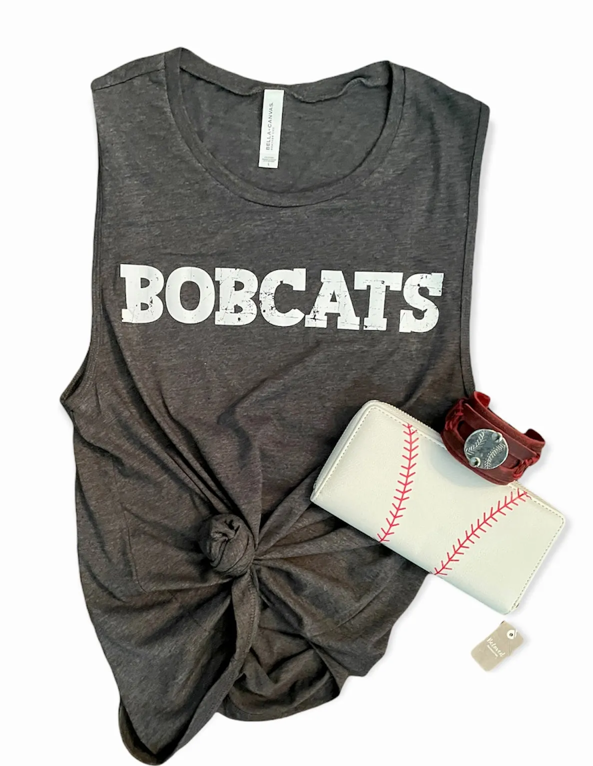 Charcoal Bobcats Tank