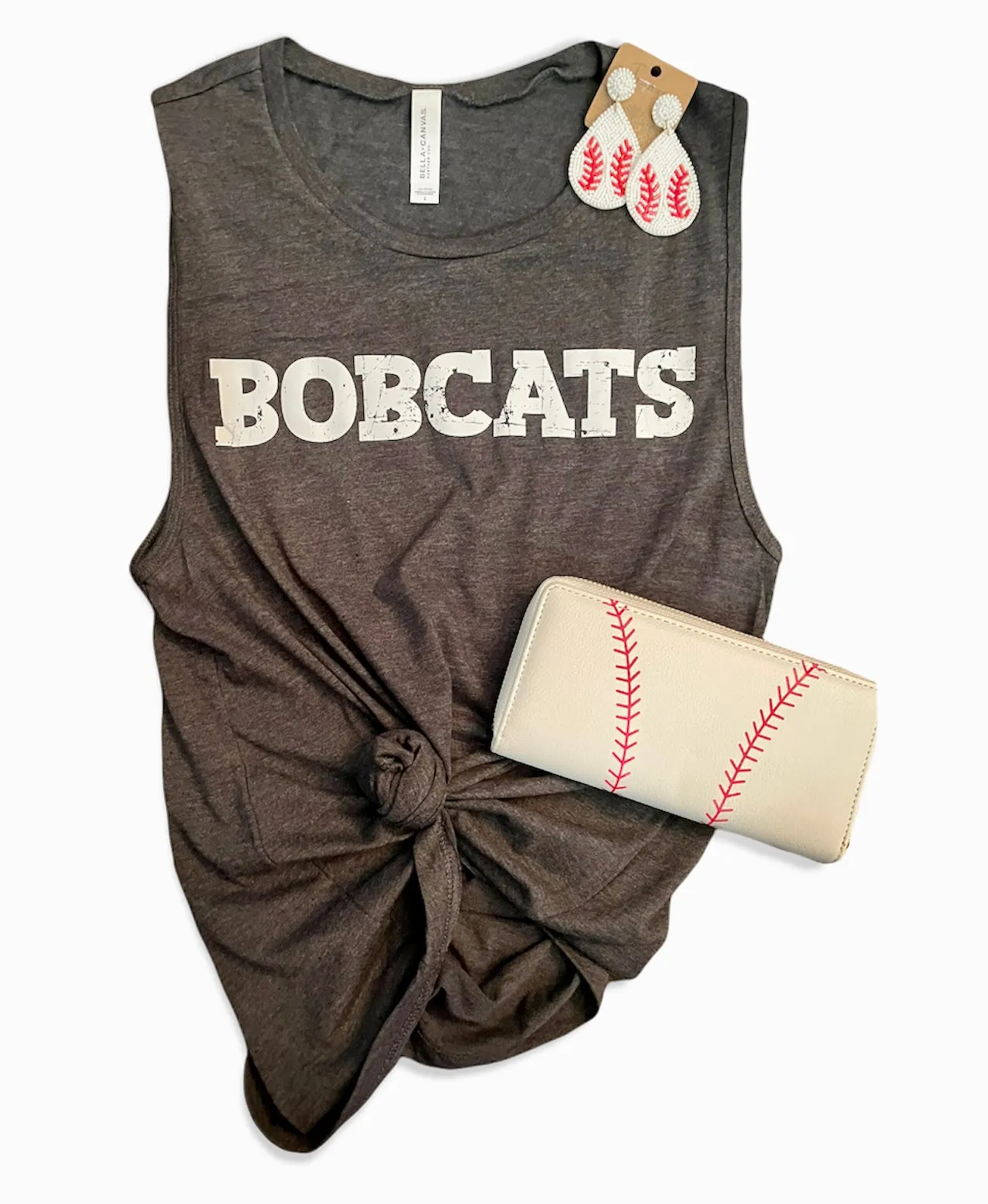Charcoal Bobcats Tank