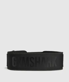 Gymshark Velcro Weightlifting Belt - Black