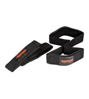 Hauler Figure 8 Lifting Straps - Immortal Black