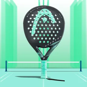 Head Zephyr Pro 2023 Padel Racquet- Black/Teal