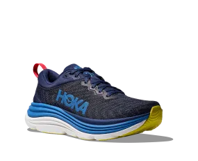 Hoka Mens Trainer Gaviota 5 Bellwether Blue/Evening Sky