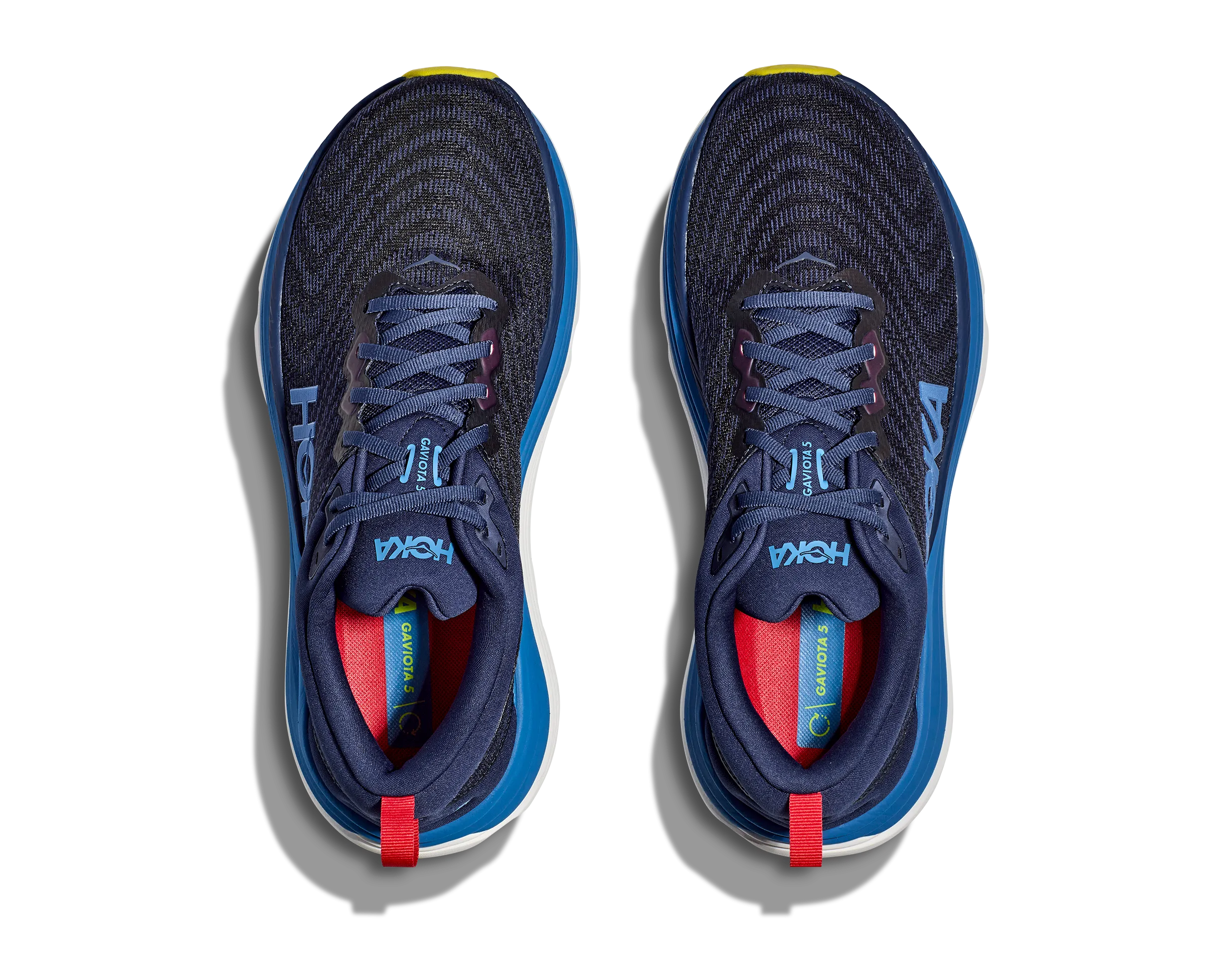 Hoka Mens Trainer Gaviota 5 Bellwether Blue/Evening Sky