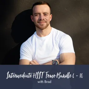 Intermediate HIIT FOMO Workouts 6-10 | Brad