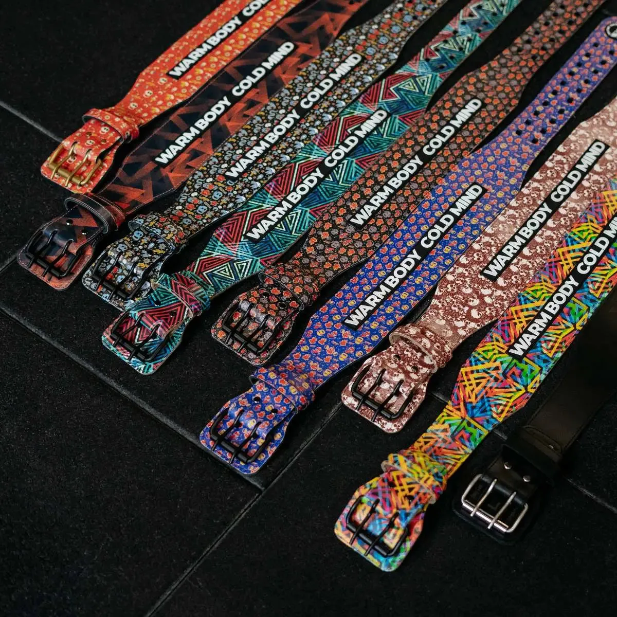 Leather Weightlifting Belt Snake