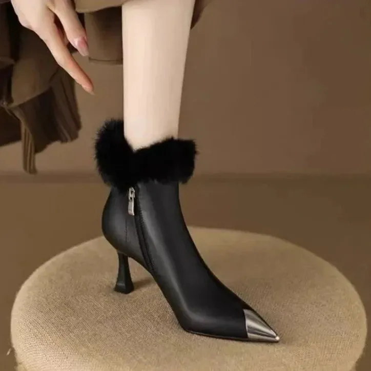 Running To Her Ankle Boots