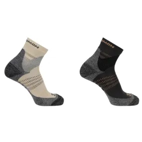 Salomon Unisex X Ultra Access Quarter Socks 2 Pack