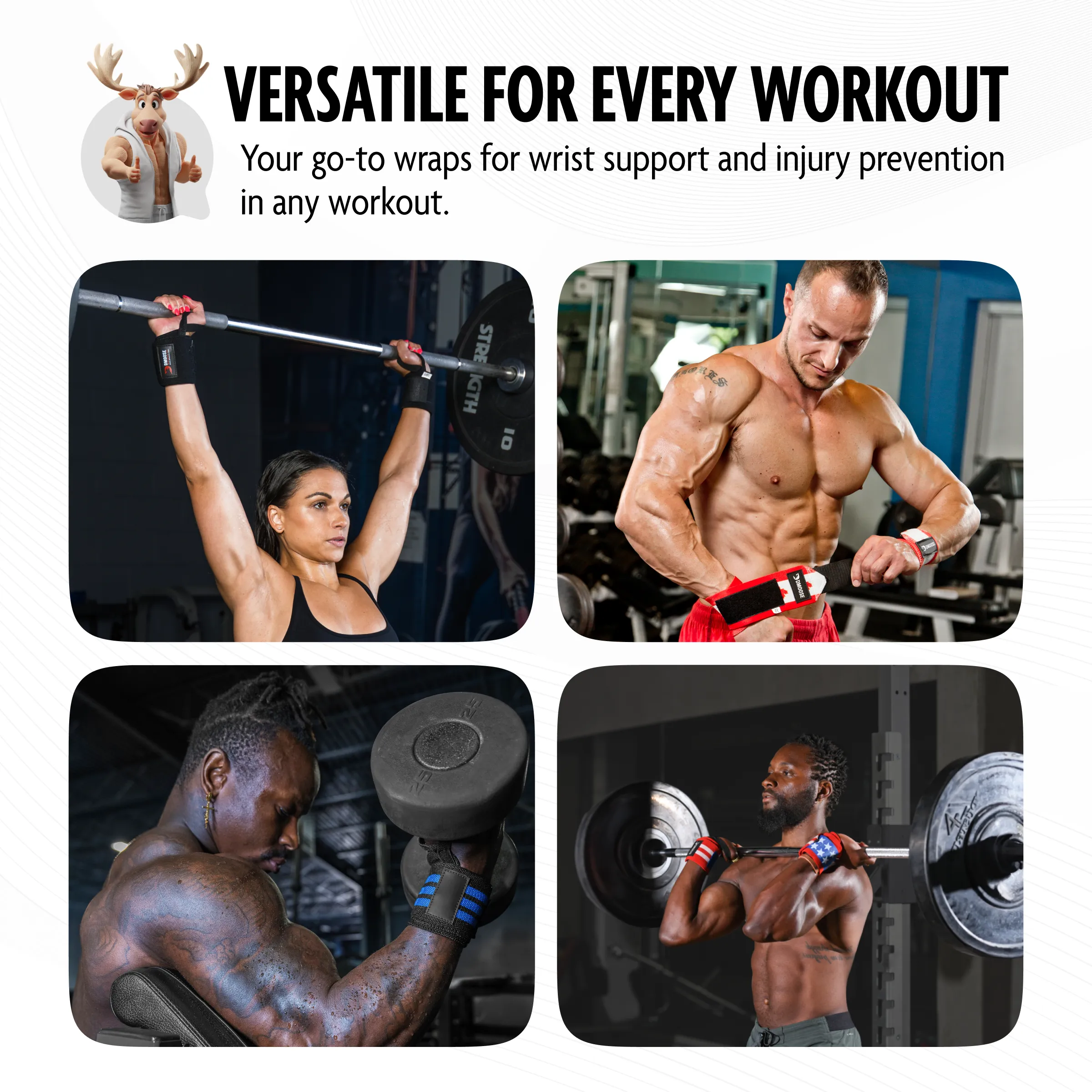 Wrist Wraps for Weightlifting