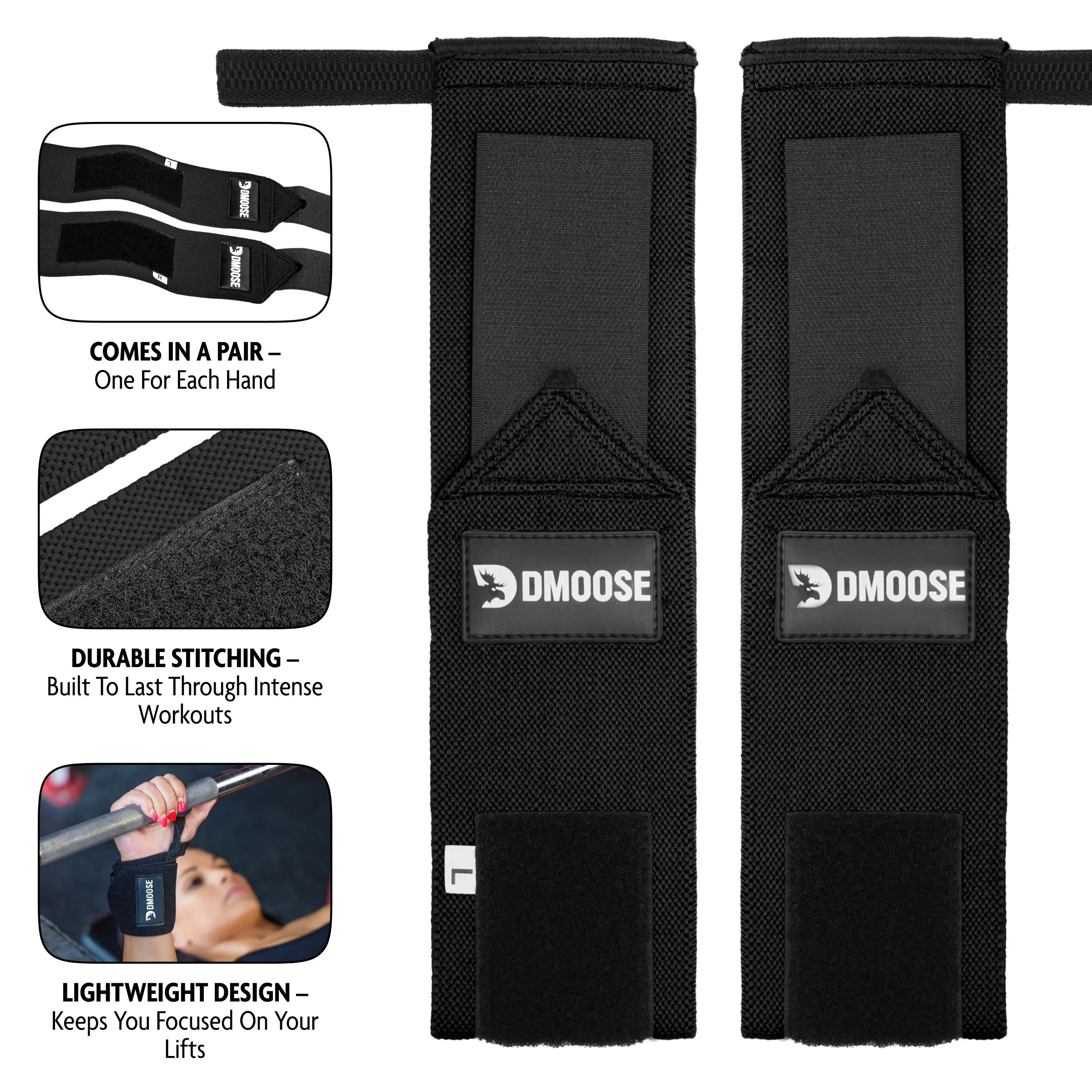 Wrist Wraps for Weightlifting