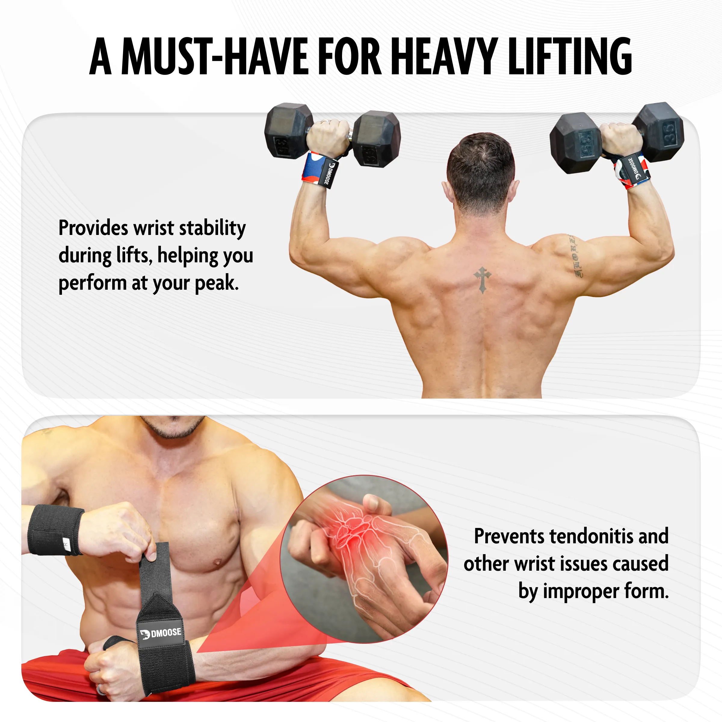 Wrist Wraps for Weightlifting