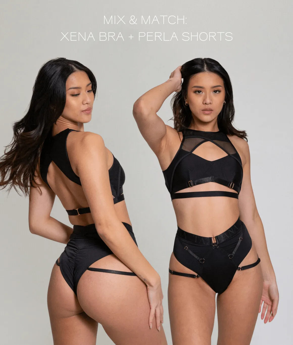 Xena Bra - Matte Black