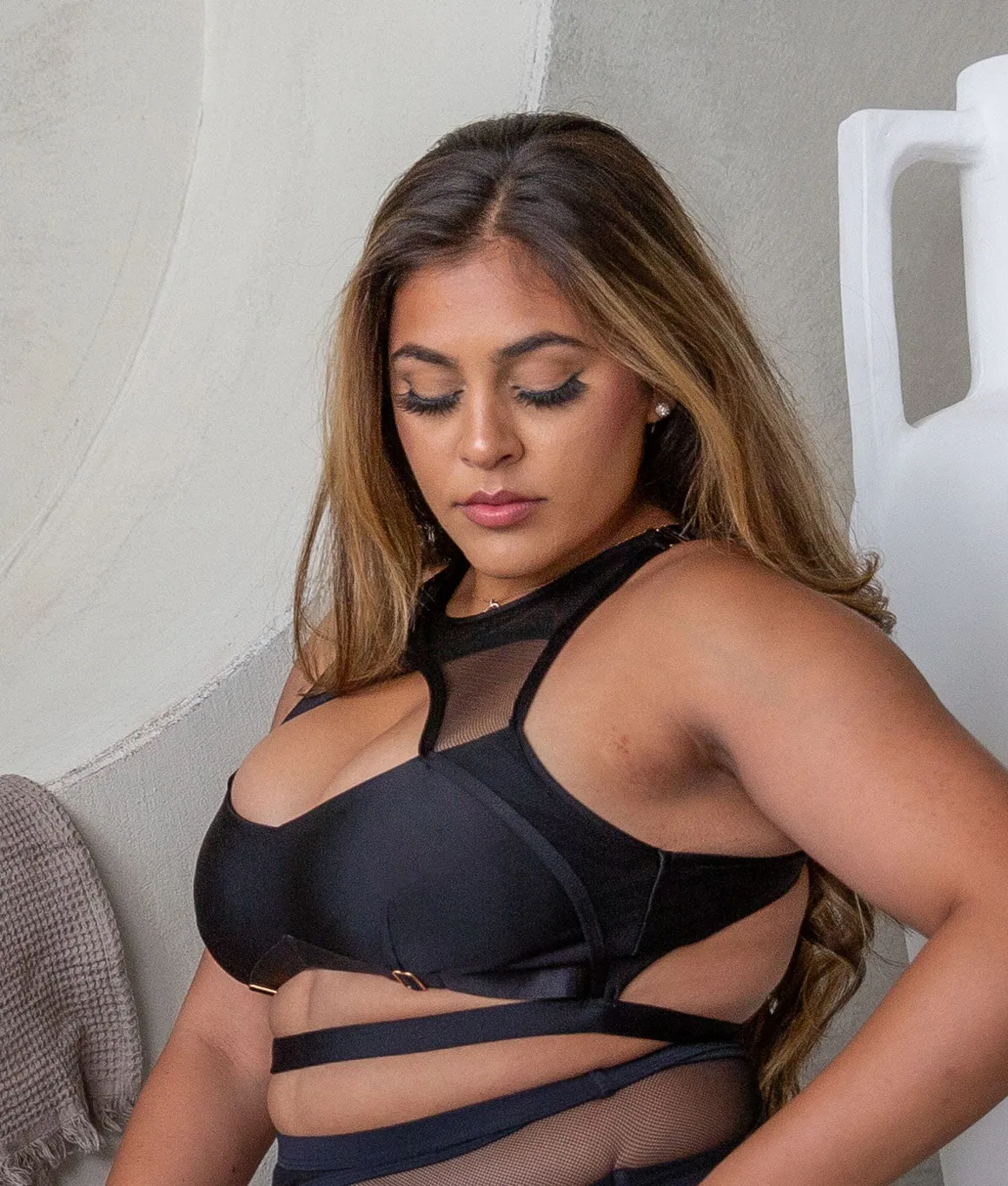 Xena Bra - Matte Black